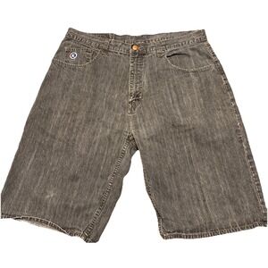 G-Unit Men's Jean Shorts Size 40 Gray Baggy‎ Hip Hop Y2K 00s Official Style
